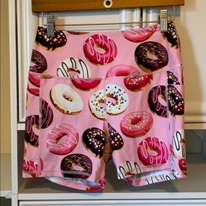 Muscles and Donuts shorts